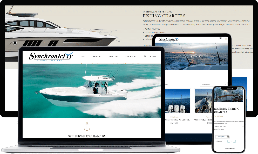 Boat Charter Website