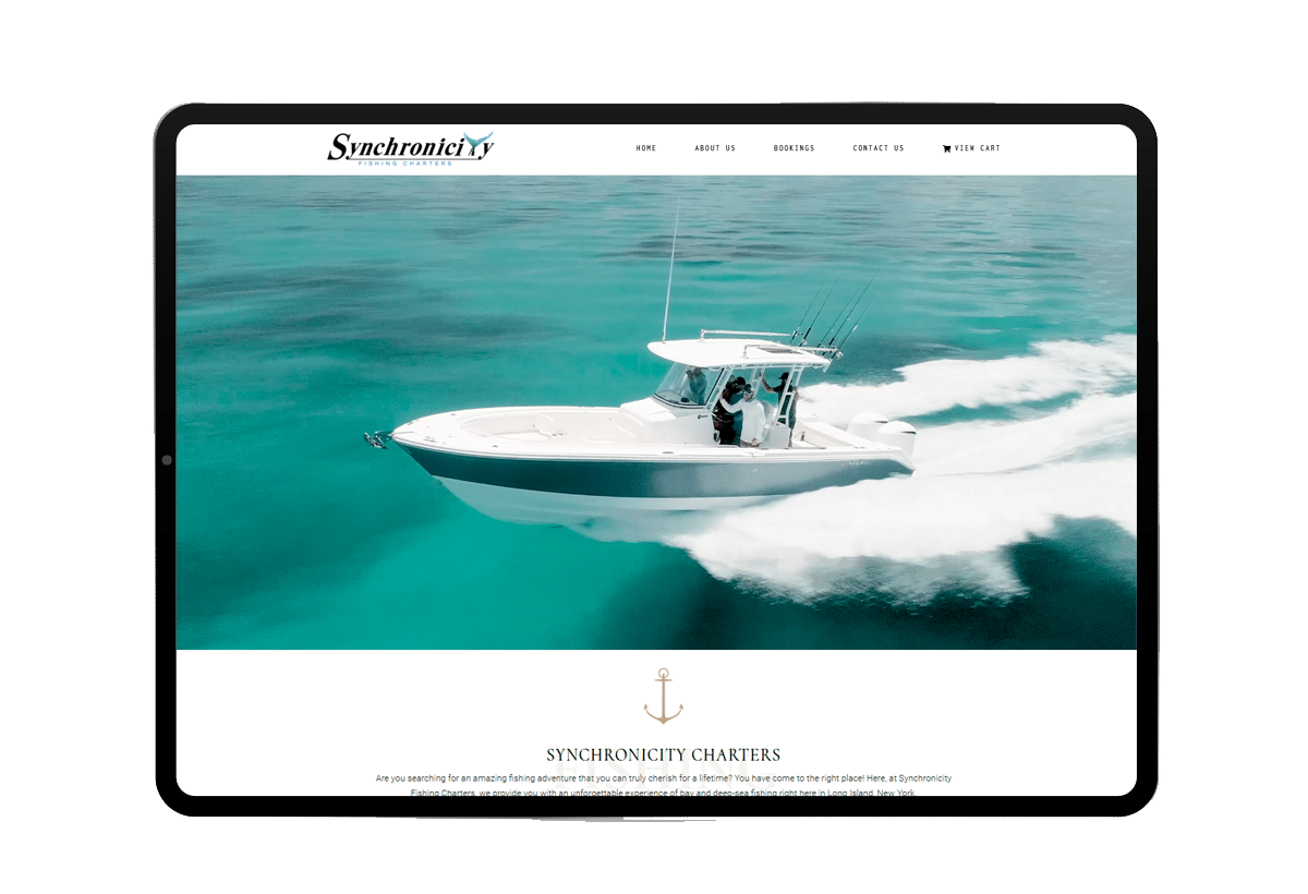 Yachts and Charter boat websites