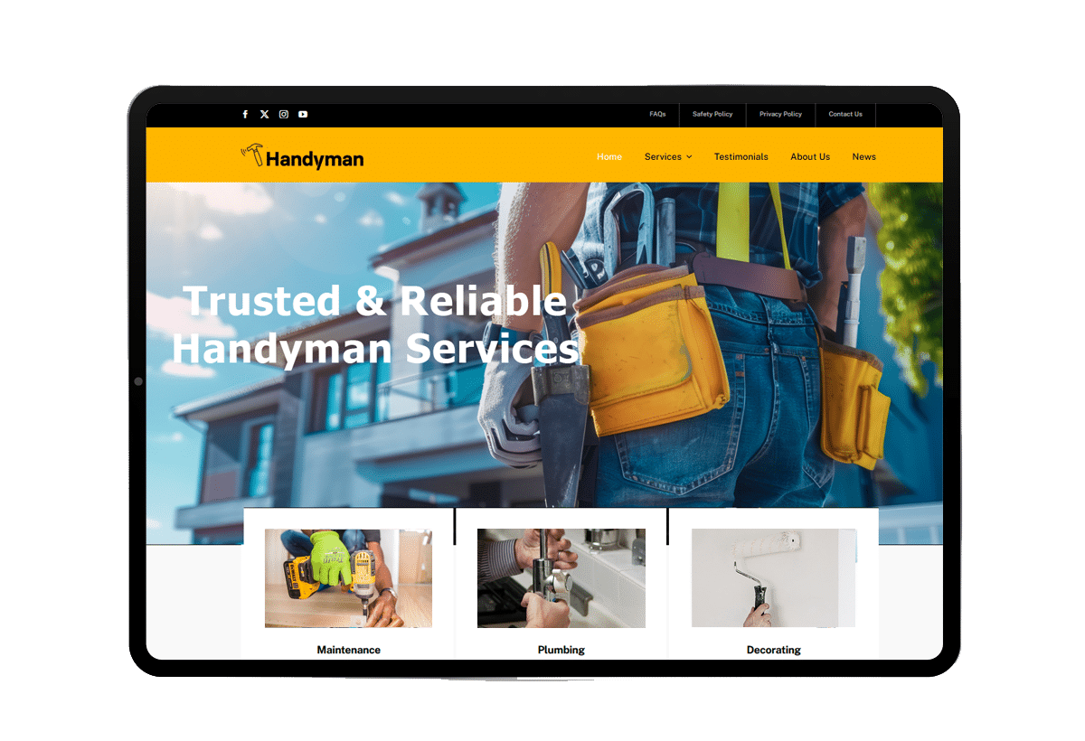 Construction and Handyman Websites