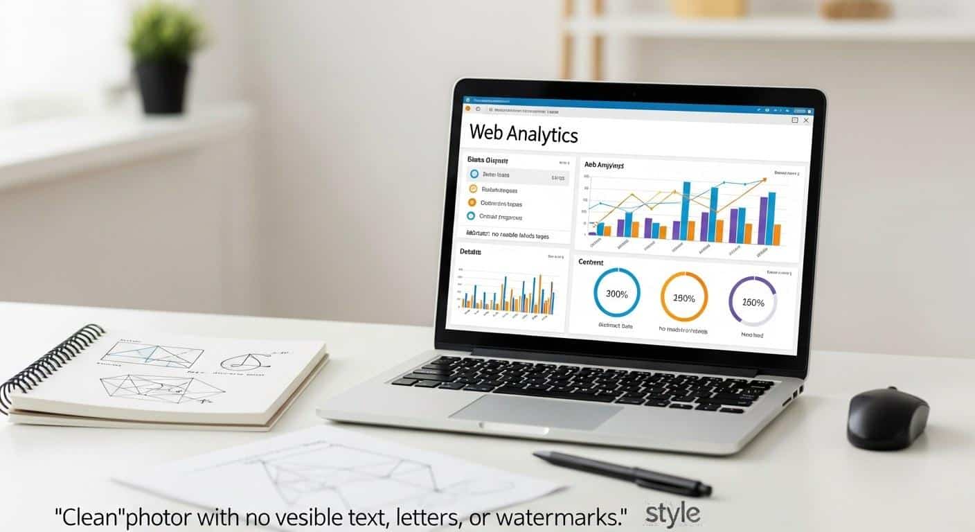 Web performance analytics dashboard showing Core Web Vitals scores for an Agoura Hills small business website
