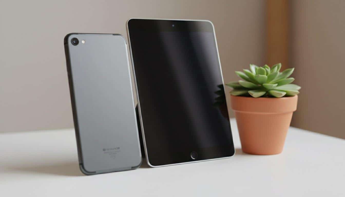 Mobile and tablet devices representing mobile-first website design in Thousand Oaks