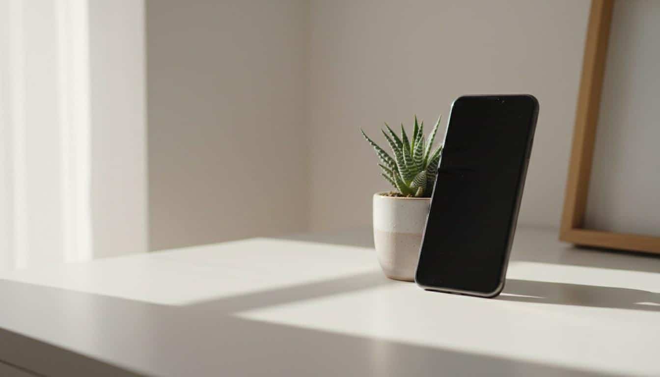 Smartphone on a desk representing mobile website performance for Calabasas SEO