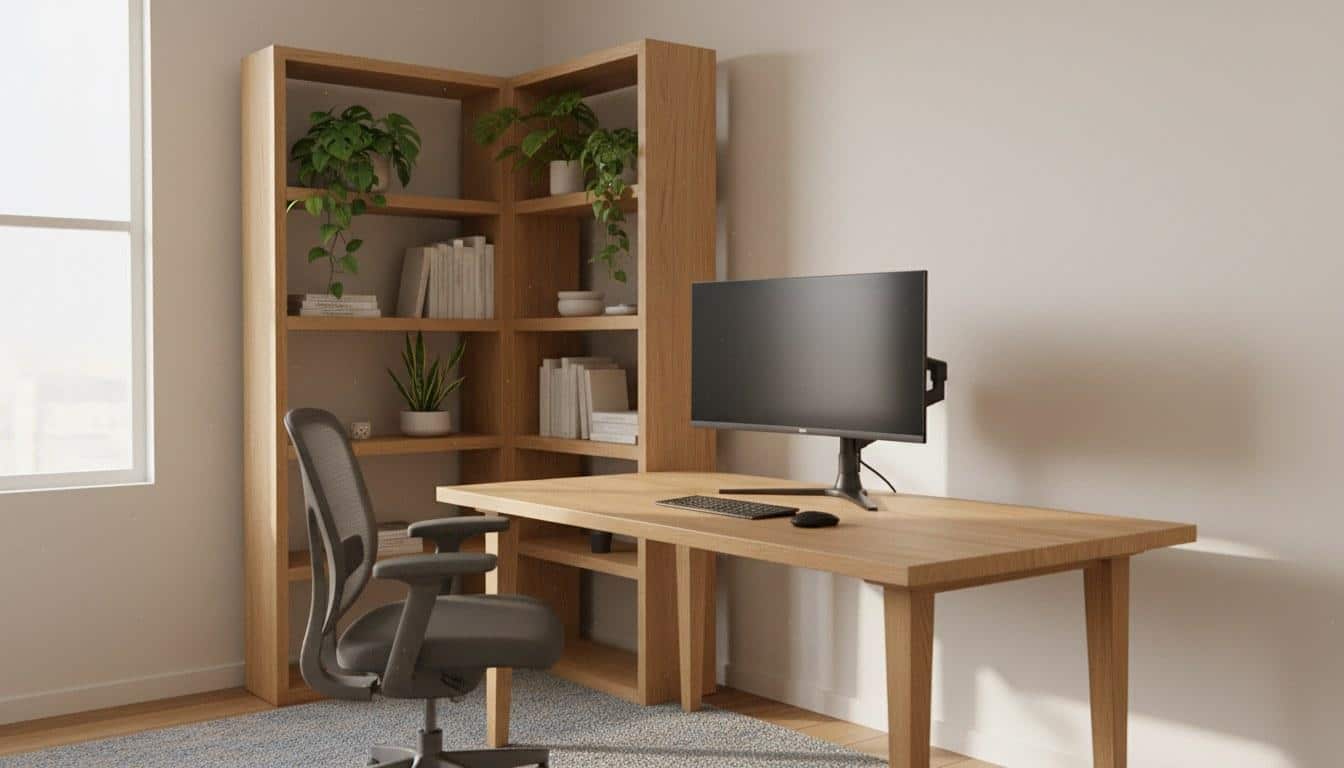 Small business website platform pricing and cost comparison setup on a desk